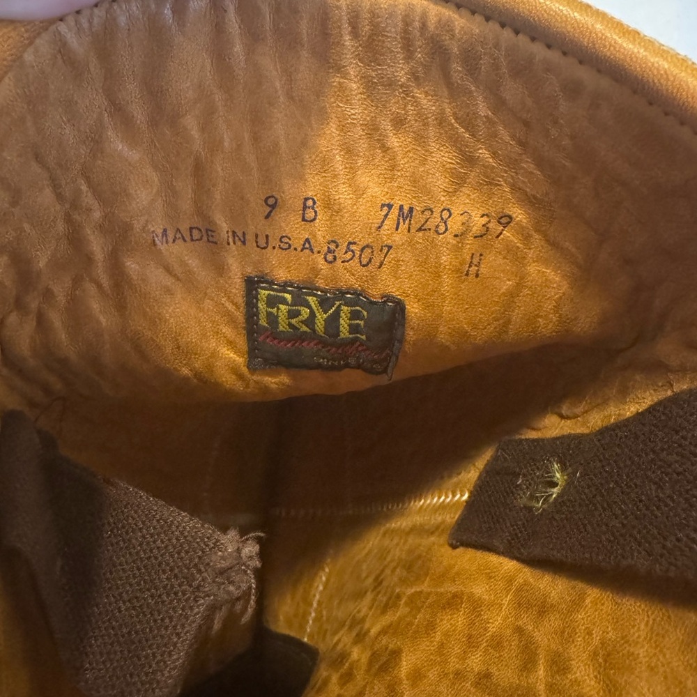 Vintage Frye 70s Campus Boot, Foldover Style - Picture 13 of 16